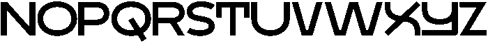 Kabog Regular otf (400) Font UPPERCASE