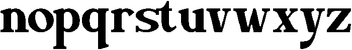 Kachvielle otf (400) Font LOWERCASE