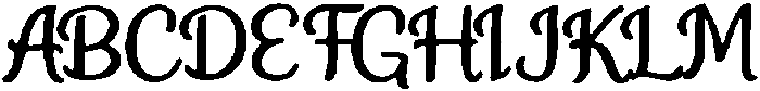 Kadaju ttf (400) Font UPPERCASE