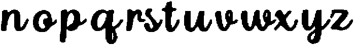 Kadaju ttf (400) Font LOWERCASE