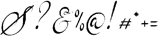 Kadegon otf (400) Font OTHER CHARS
