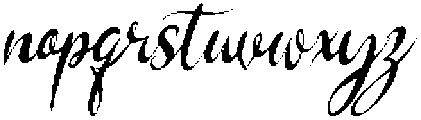 Kadegon otf (400) Font LOWERCASE