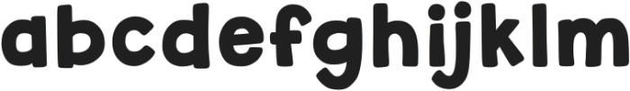 Kadigan Heavy otf (800) Font LOWERCASE