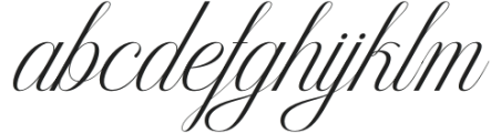 Kaelyna Script Regular otf (400) Font LOWERCASE