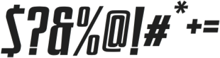 Kaerobi-Oblique otf (400) Font OTHER CHARS