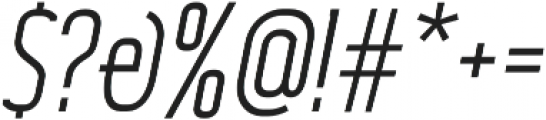 Kafalan Sans Kafalan Sans Italic otf (400) Font OTHER CHARS