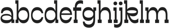 Kafkey-Regular otf (400) Font LOWERCASE