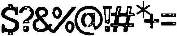 Kagabe ttf (400) Font OTHER CHARS