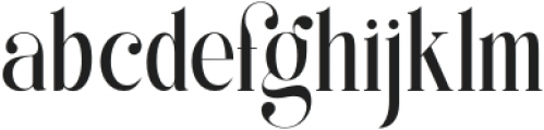 Kage Extra Light otf (200) Font LOWERCASE