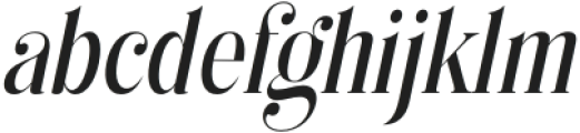 Kage Pro Light Oblique otf (300) Font LOWERCASE