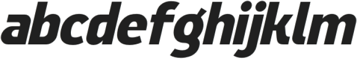 Kageno Italic otf (400) Font LOWERCASE