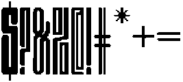 Kagero Condensed otf (400) Font OTHER CHARS