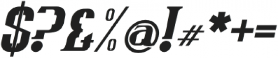 Kagestone Italic otf (400) Font OTHER CHARS