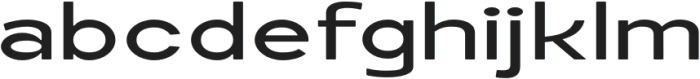 Kagins Expanded otf (400) Font LOWERCASE