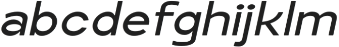 Kagins Italic otf (400) Font LOWERCASE