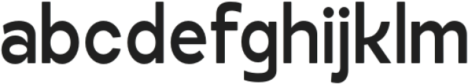 Kagins Medium Condensed otf (500) Font LOWERCASE