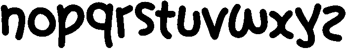 Kagiro Regular otf (400) Font LOWERCASE
