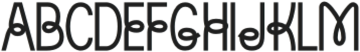 Kagon-Regular otf (400) Font UPPERCASE