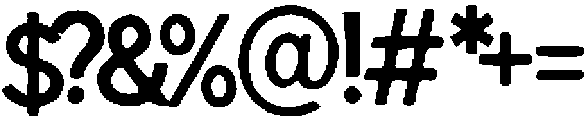 Kagu ttf (400) Font OTHER CHARS