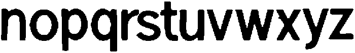 Kagu ttf (400) Font LOWERCASE
