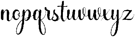 Kagura otf (400) Font LOWERCASE