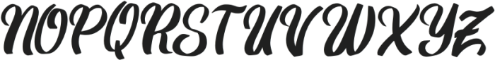 Kaguri Italic otf (400) Font UPPERCASE