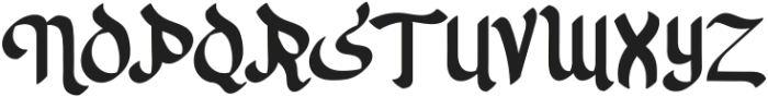 Kahlil otf (400) Font UPPERCASE