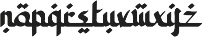 Kahlil otf (400) Font LOWERCASE