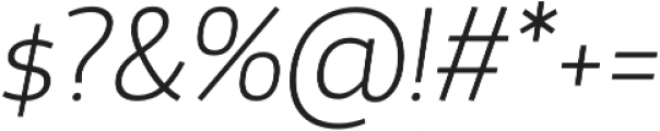 Kahlo Essential Medium Italic otf (500) Font OTHER CHARS