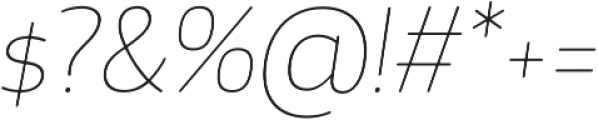 Kahlo Rounded Essential Light Italic otf (300) Font OTHER CHARS