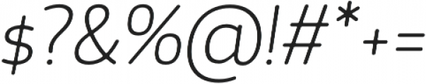 Kahlo Rounded Pro Medium Italic otf (500) Font OTHER CHARS