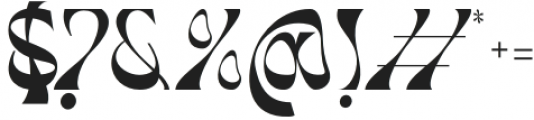 Kaifiya-Regular otf (400) Font OTHER CHARS