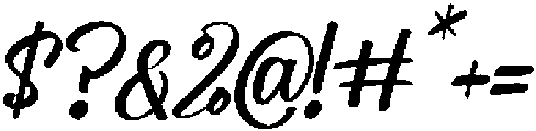 Kailley Scripton Italic otf (400) Font OTHER CHARS