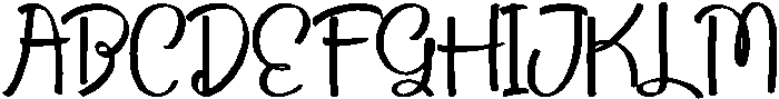 Kailley Scripton otf (400) Font UPPERCASE