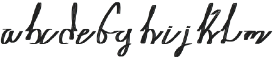 Kainar Agan Regular otf (400) Font LOWERCASE
