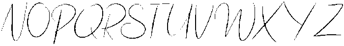 Kairlith Regular otf (400) Font UPPERCASE