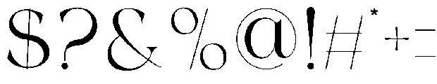 Kairo Regular otf (400) Font OTHER CHARS