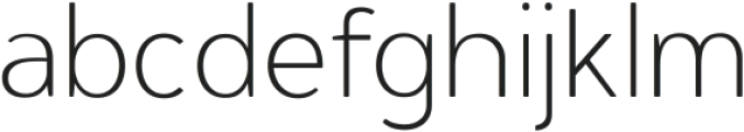 Kaiven Light ttf (300) Font LOWERCASE