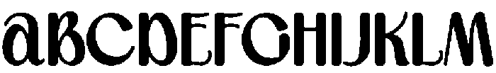 Kale Regular otf (400) Font UPPERCASE