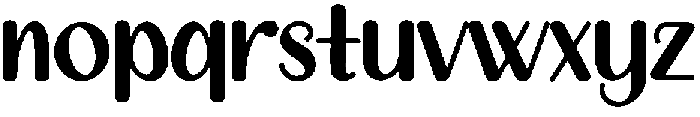 Kale Regular otf (400) Font LOWERCASE