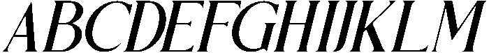 Kaleisha Italic otf (400) Font UPPERCASE