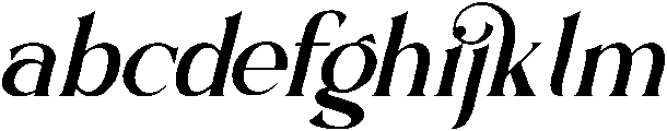 Kaleisha Italic otf (400) FONT