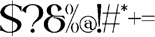 Kaleisha otf (400) Font OTHER CHARS
