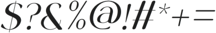 KalesiRounded-Italic otf (400) Font OTHER CHARS