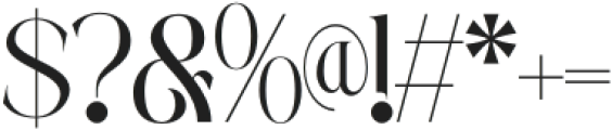 Kalieb Luxury Regular otf (400) Font OTHER CHARS