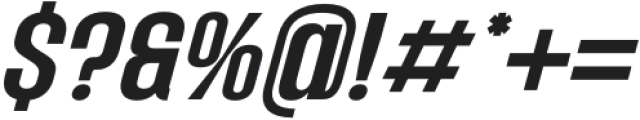 Kaligane Semi Bold Italic otf (600) Font OTHER CHARS