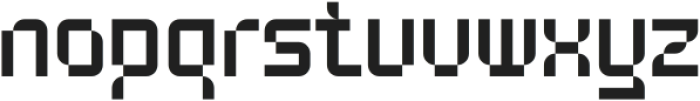 Kalipixel Regular otf (400) Font LOWERCASE