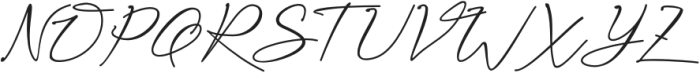 Kaliurang Signature otf (400) Font UPPERCASE