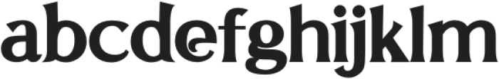 Kalleesa Regular otf (400) Font LOWERCASE