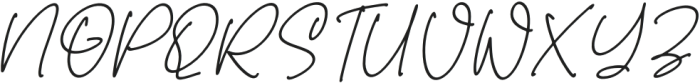 Kallesttan Italic otf (400) Font UPPERCASE